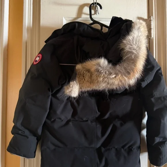 Canada Goose Kids Black Puffer Coat - Picture 2 of 4
